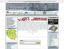 Tablet Screenshot of cholerawico.robimax.com.pl